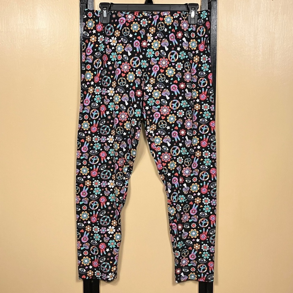 No Boundaries Peace Hippie Leggings